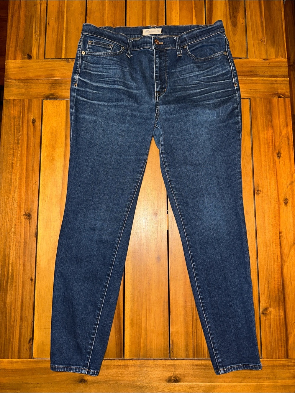 Madewell Dark Blue Skinny Jeans
